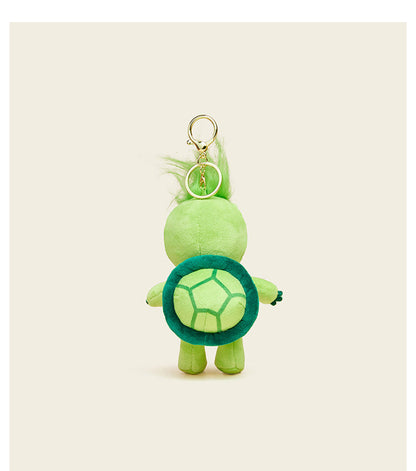 Crying Banana Plush Doll Key Button Pendant