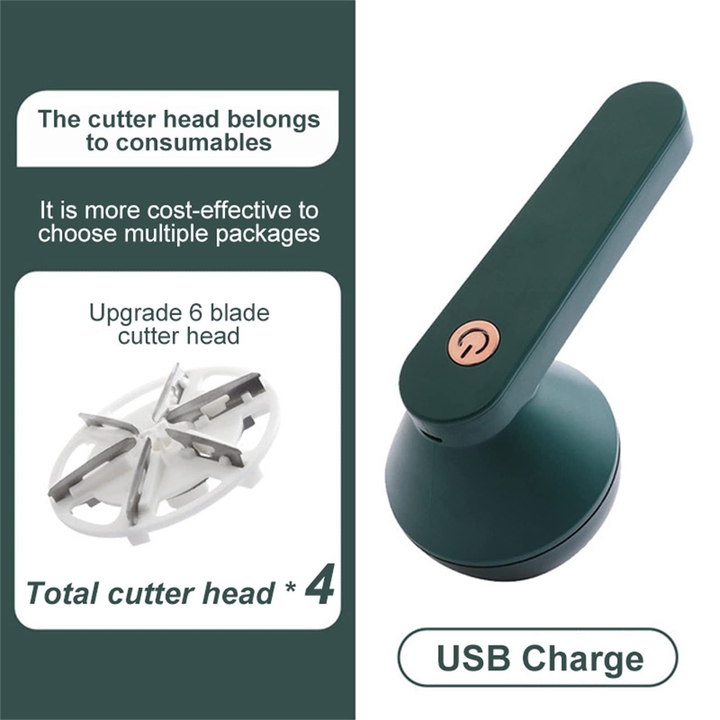 USB Rechargeable Electric Lint Remover, Portable