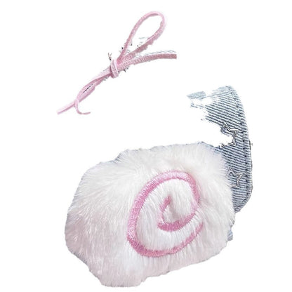 Cute Fish Board Plush Doll Keychain