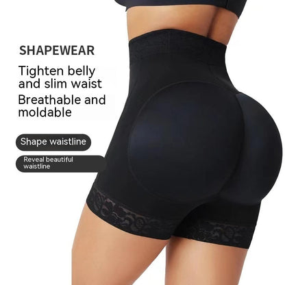 Hip Lifting Abdominal Pants with Zipper