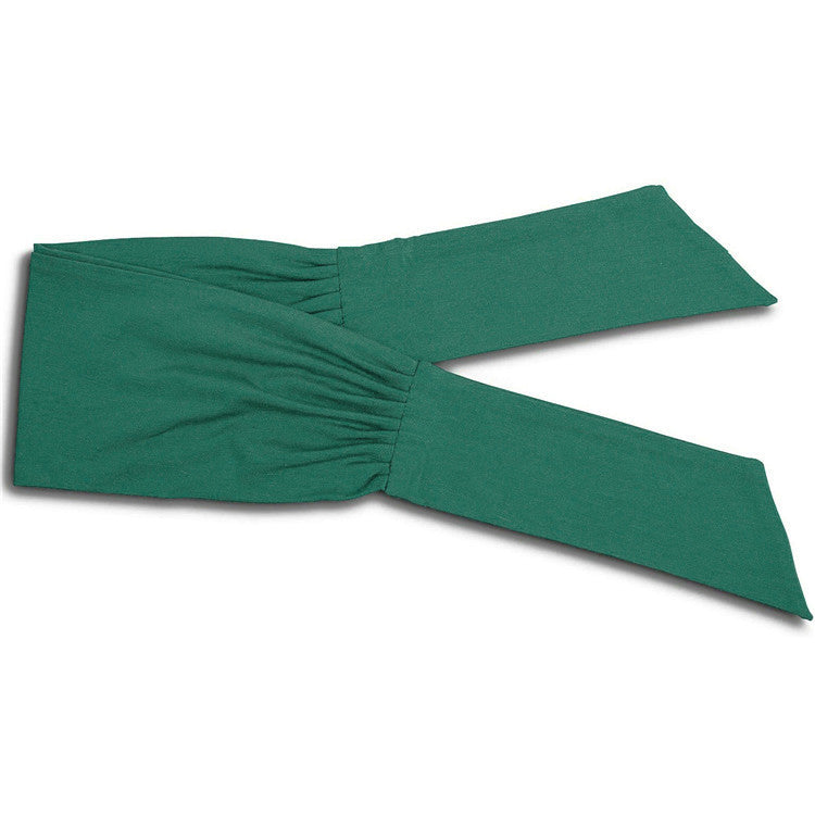 Knotted Yoga Sports Head Band Elastic Bandana