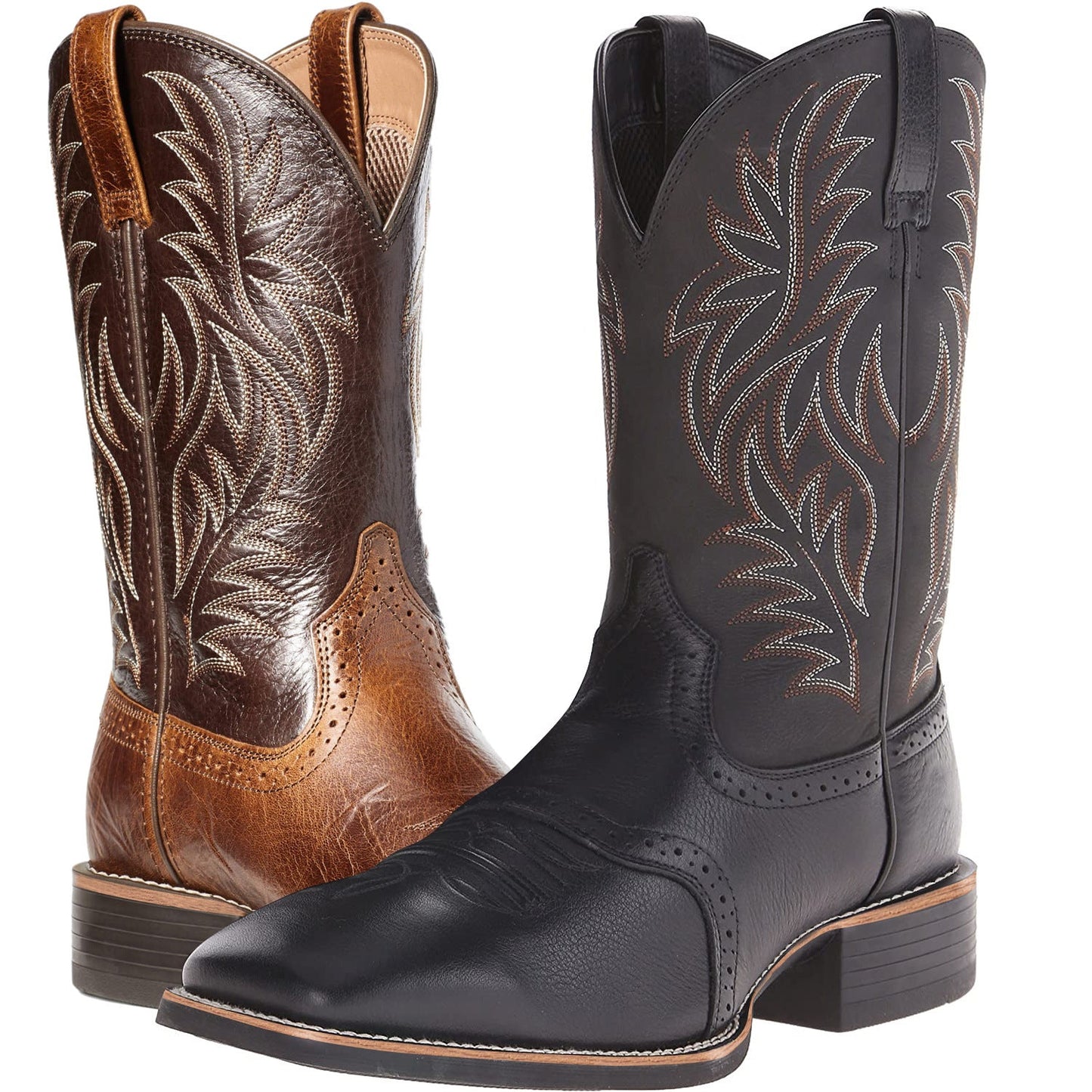 Short Vintage Western Cowboy Boot