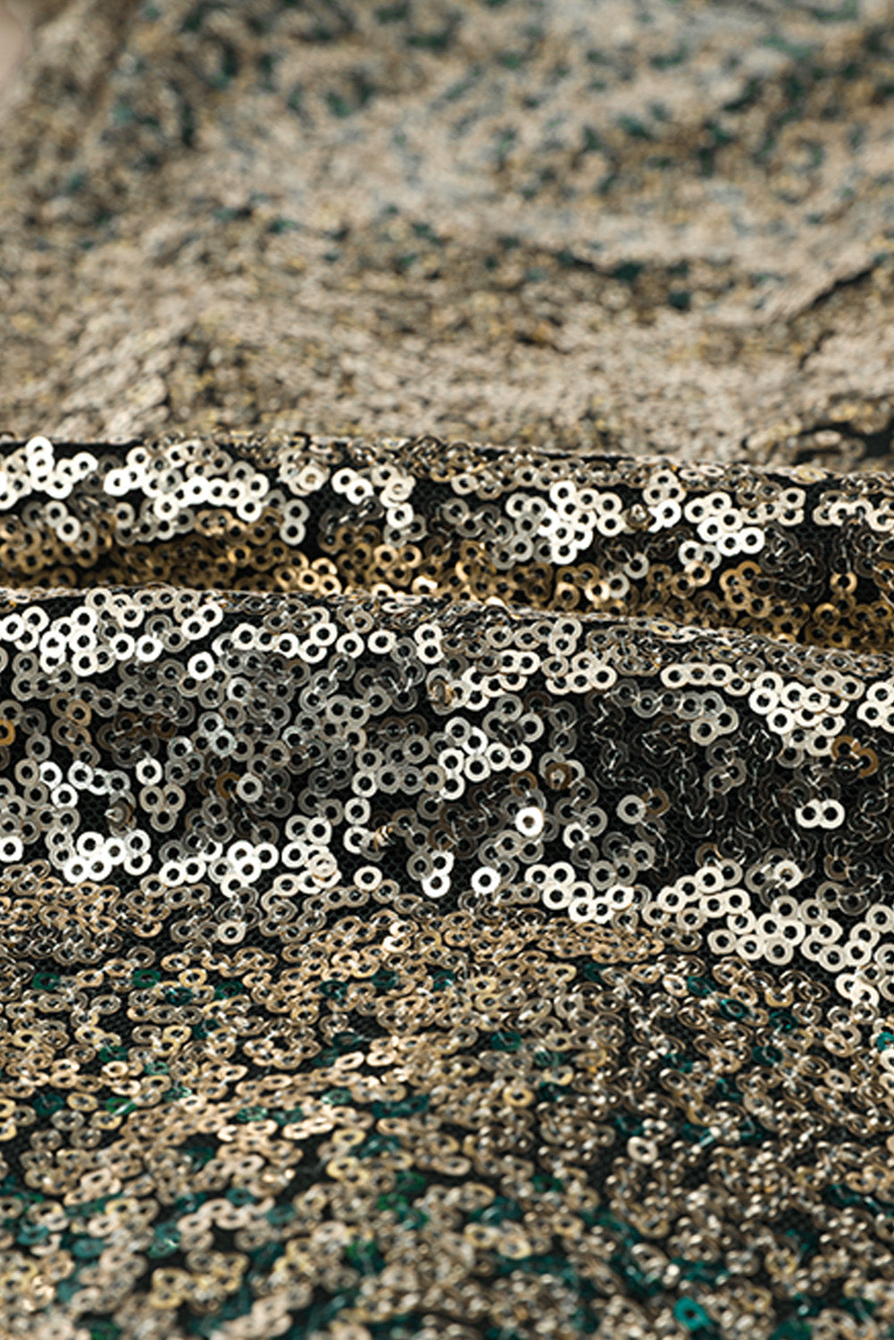 Gradient Sequined High Waist Pants