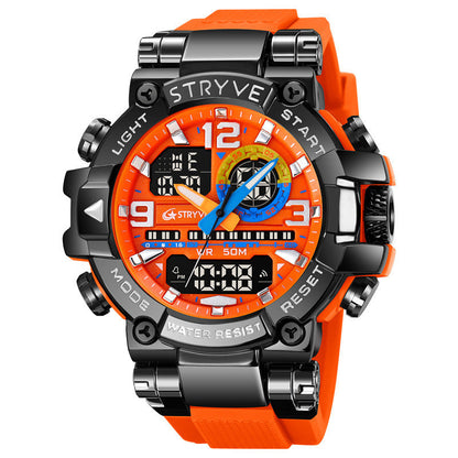 New Multifunctional Sports Student Watch