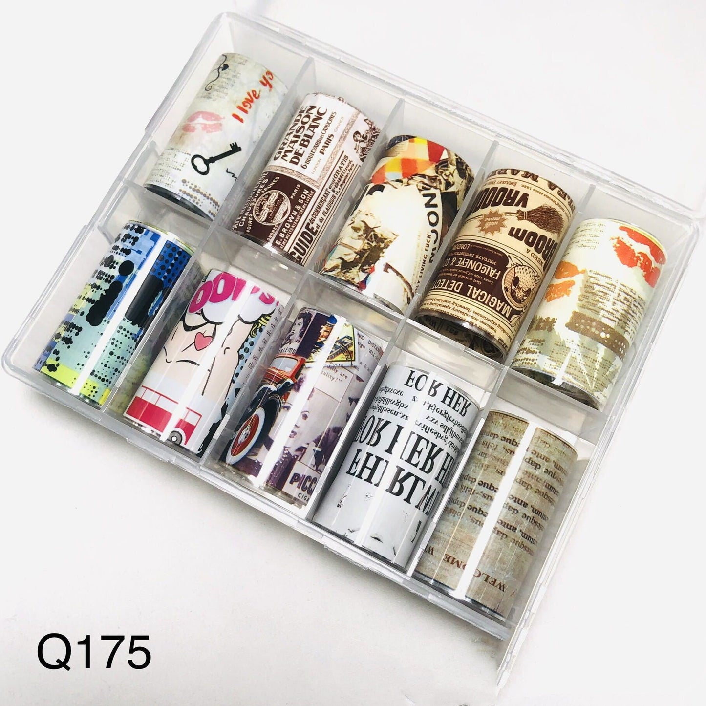 Butterfly Laser Star Nail Transfer Paper