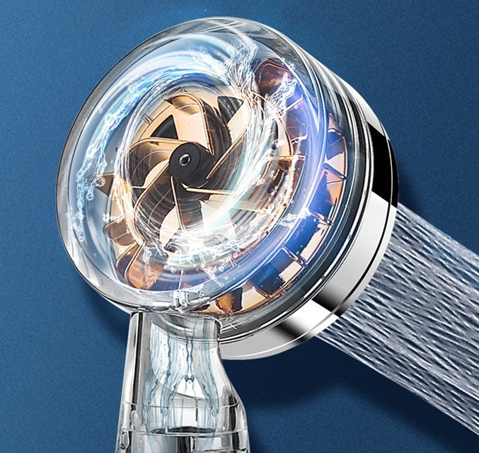 Turbo Shower Head Water Saving High Pressure