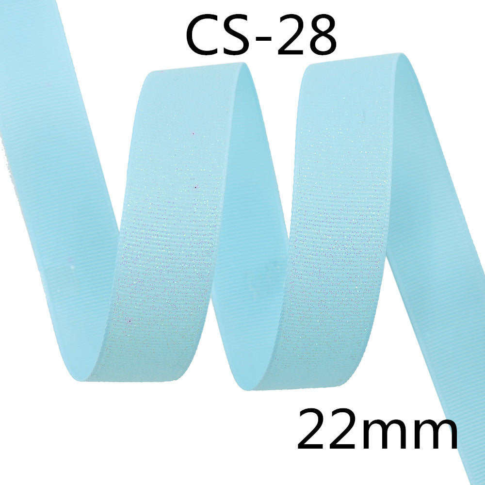 Glitter Silk Ribbon for Gift Wrapping