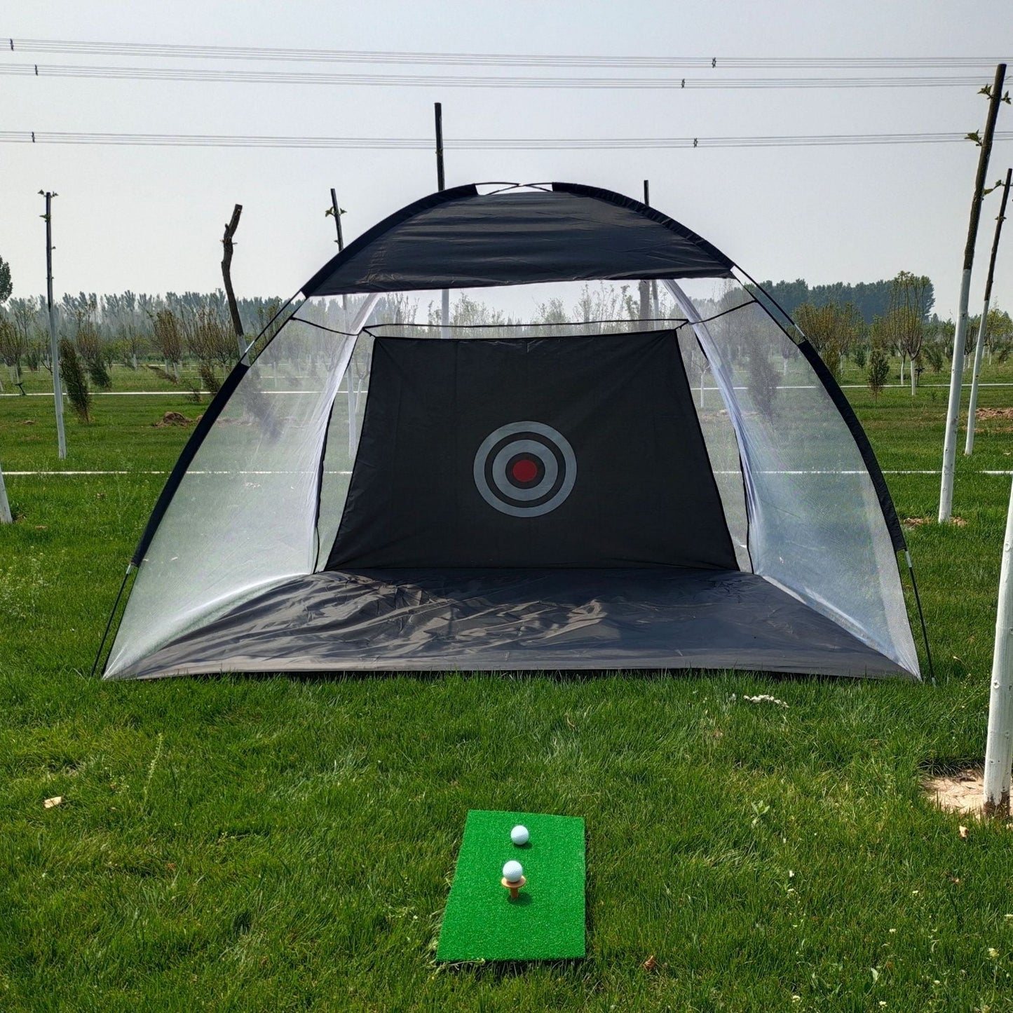 Golf Practice Net Tent - Hitting Cage & Training Equipment
