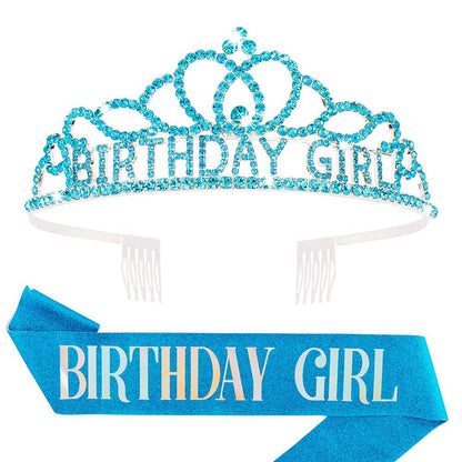 Party Decorative Crown Shoulder Strap