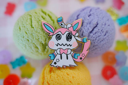 Pokemon: Mimikyu Sylveon Enamel Pin