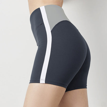 High Waist Stretch Yoga Shorts