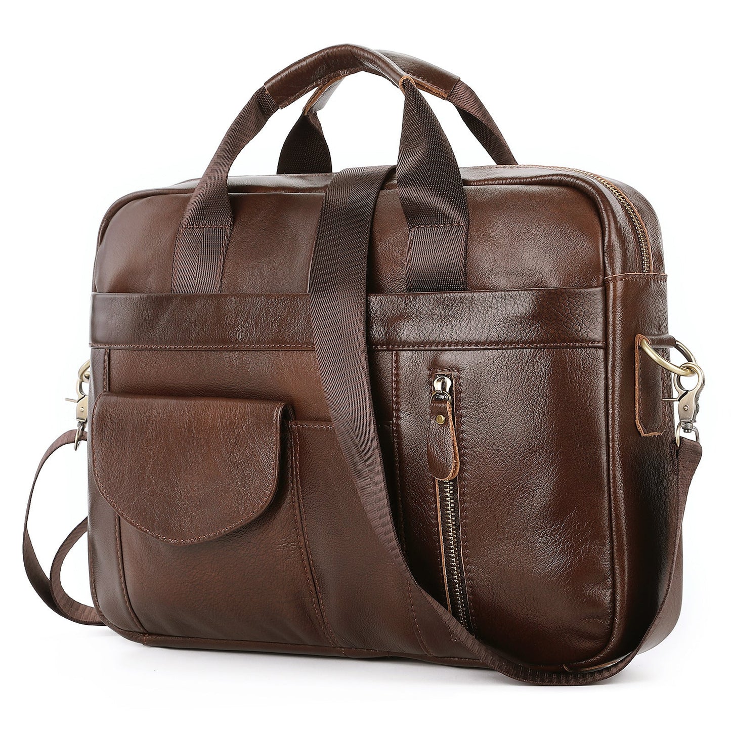 Men's Portable Cross-body Briefcase