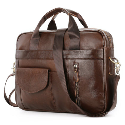 Men's Portable Cross-body Briefcase