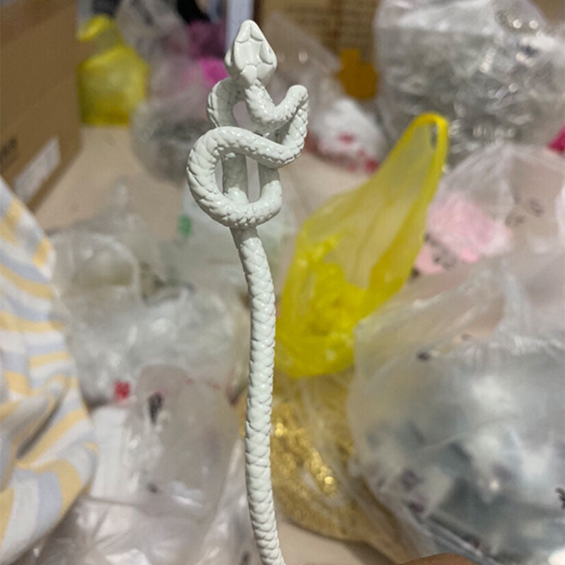 Back-of-Head Retro Hairpin Single Character