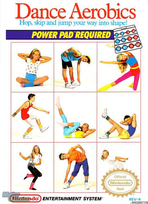 Dance Aerobics With Power Pad (Nintendo NES)