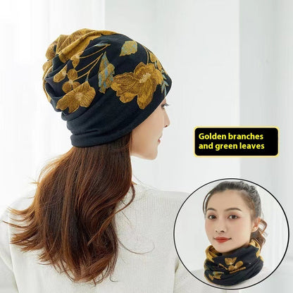 Cold-proof Warm Changeable Scarf Pullover Twist Hat