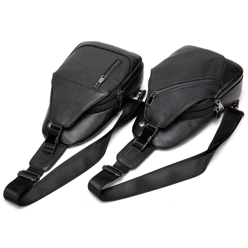 Authentic Leather All-match Crossbody Bag