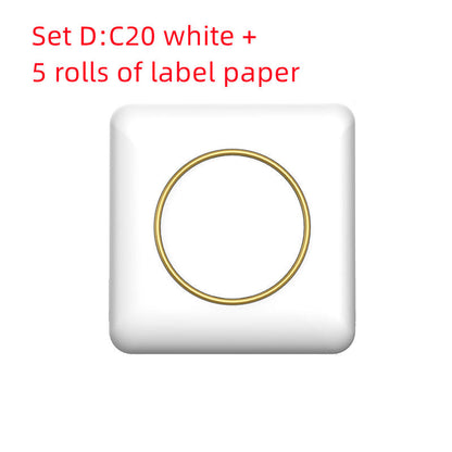 Mini Bluetooth Thermal Label Printer