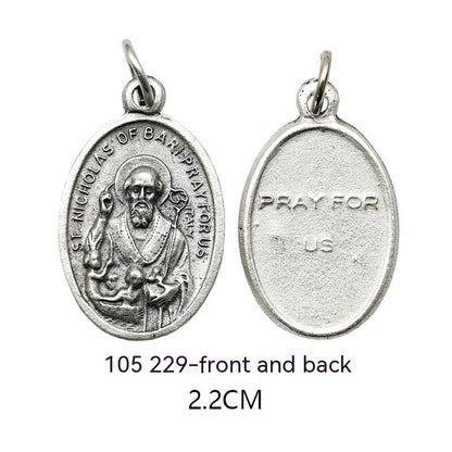 Double-sided Camino Relief Pendant