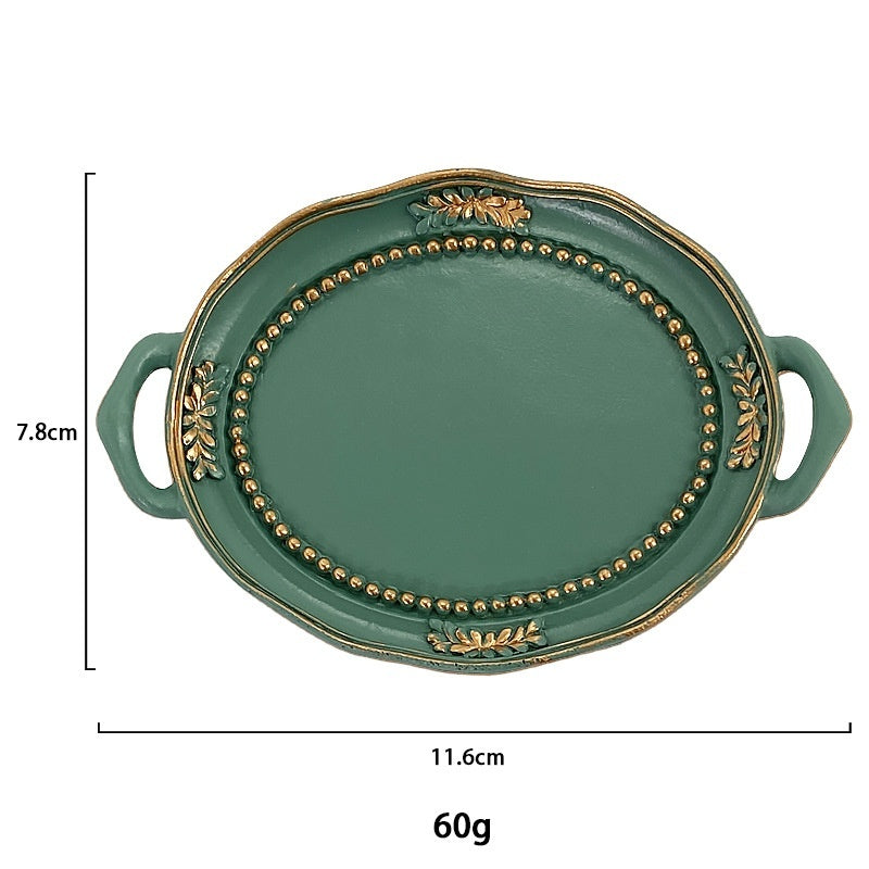 Creative Resin Jewelry Holder Plate