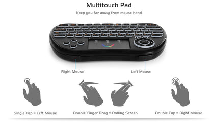 H9 Wireless Backlit Touch Keyboard