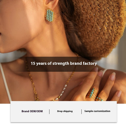 Micro Rhinestone Love Heart-shaped Ring