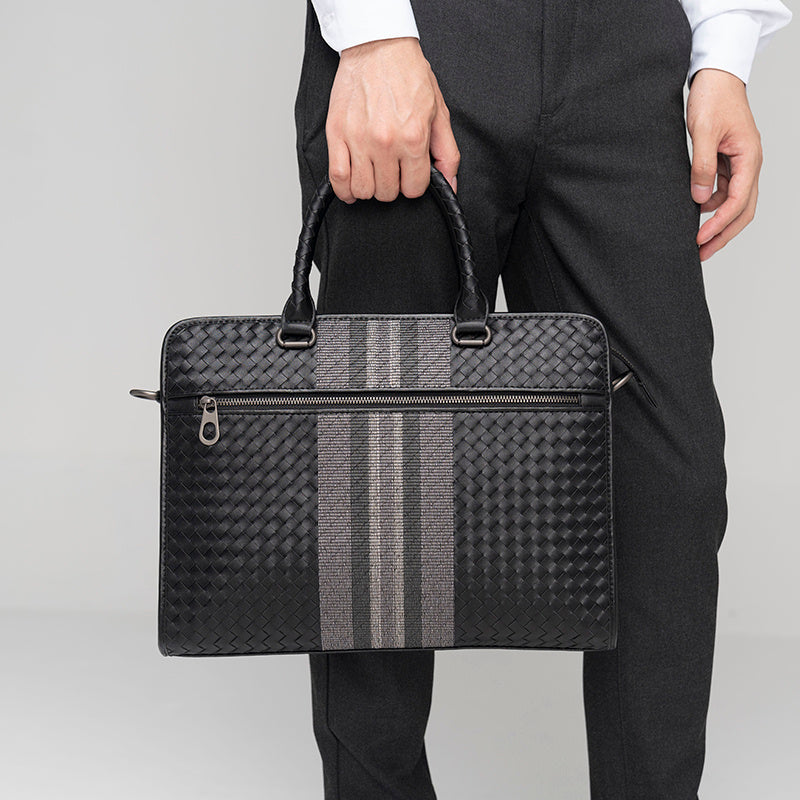 Men's Shoulder Crossbody Briefcase