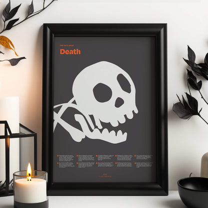 Fun Facts About Death Print