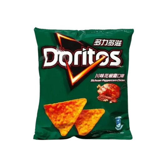 Doritos Sichuan Peppercorn Chicken – Spicy & Savory Corn Chips 40g Bag (Taiwan)