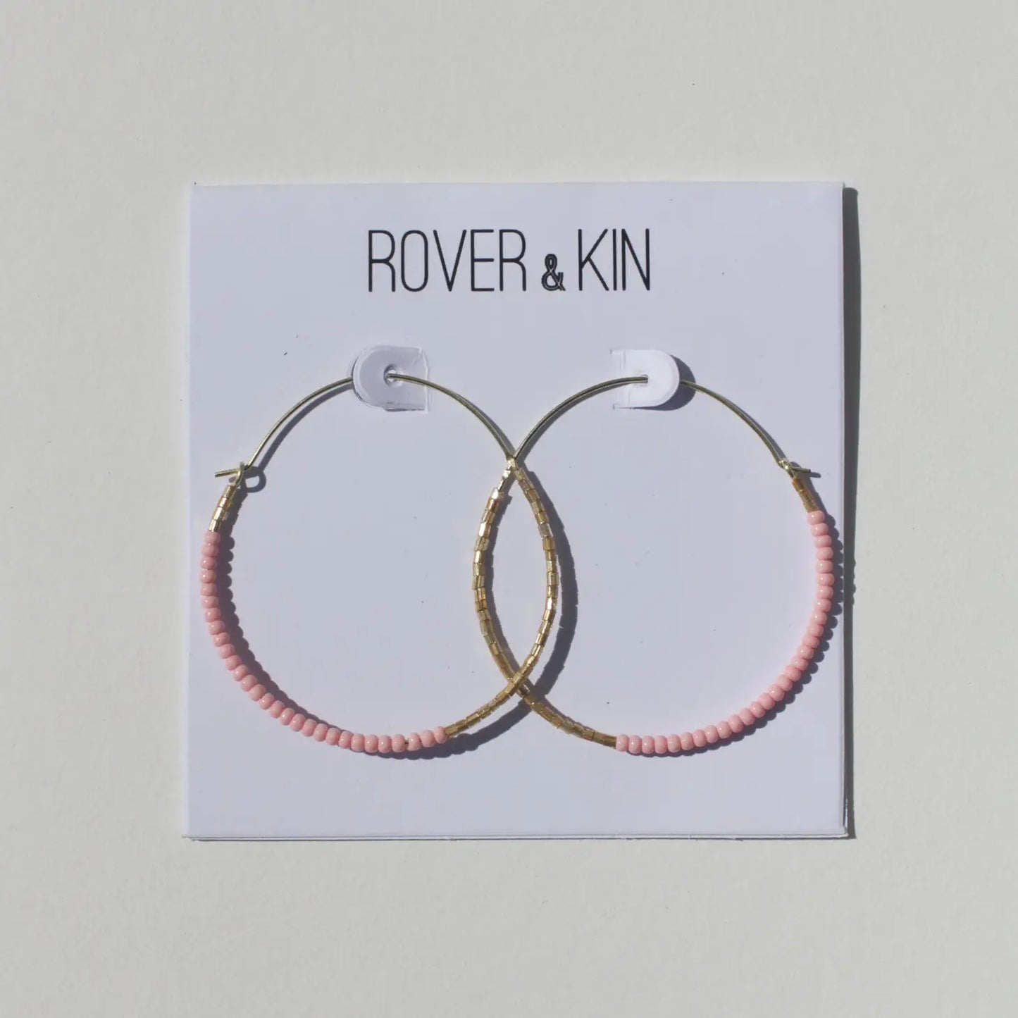 Dreamscape Beaded Round Hoops
