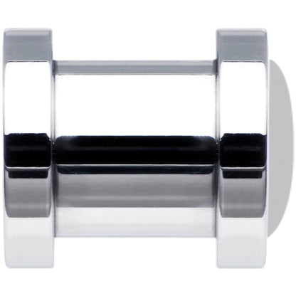 Pink Green Plaid Heart Skull Steel Screw Fit Plug Set 4G