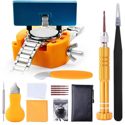 Watch Back Cover Press Tool Kit - 18 Pieces