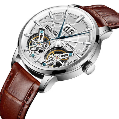 Men's Double Tourbillon Automatic Watch