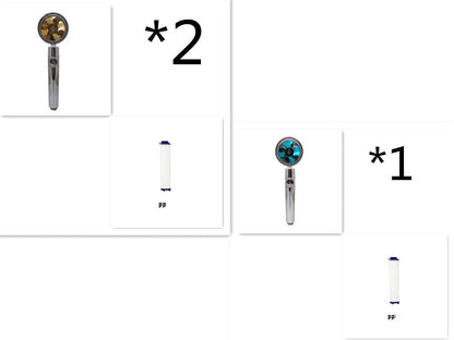 360 Rotating Water Saving Shower Head