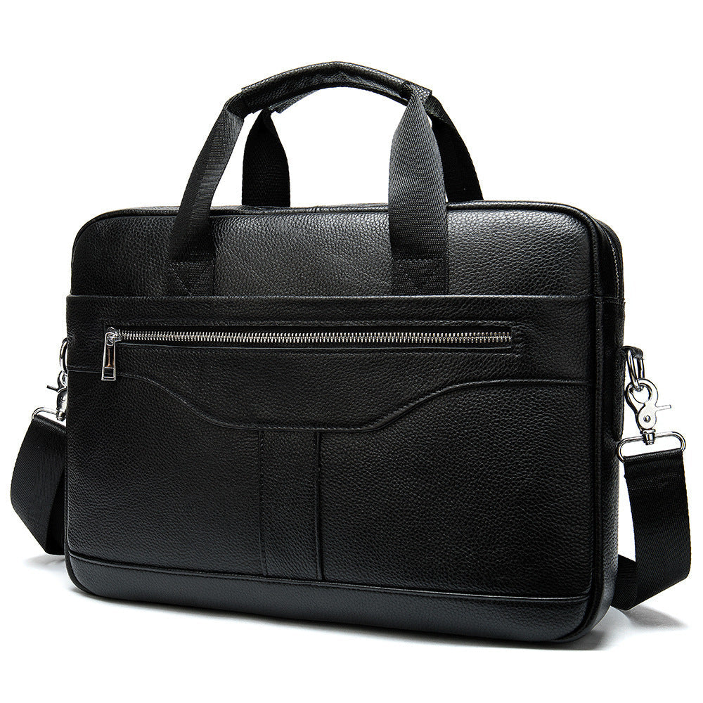 Men's Leather Business Briefcase