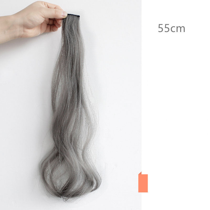 Gradient Invisible Curly Short Wig