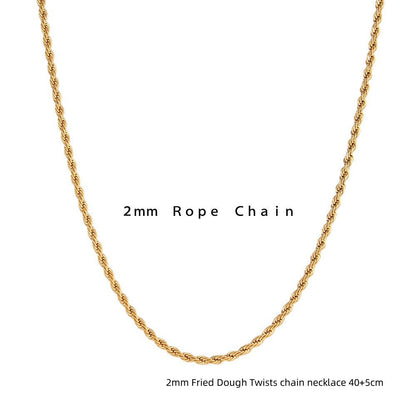 S925 Sterling Silver Octagonal Snake Bones Chain