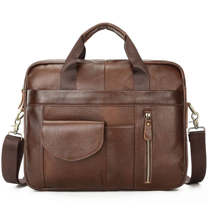 Men's Portable Cross-body Briefcase