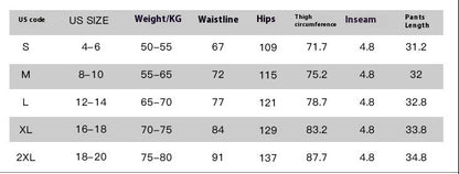 European and American High Waist Short Shorts