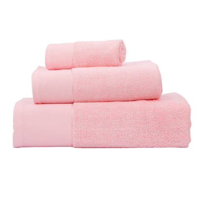 Cotton Three-Piece Bath Towel Set