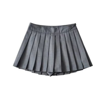 High Waist A-Line Skirt