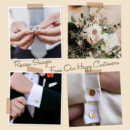 Pet Commemorative Cufflinks EU/US Style