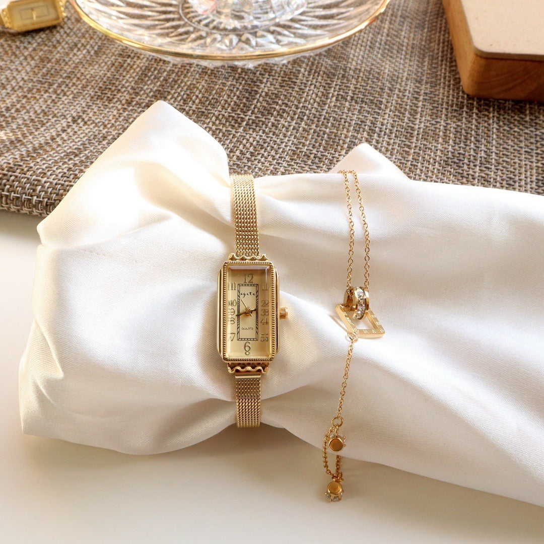 Retro Square Head Fashion Watch