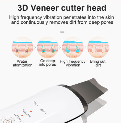 Electric Ultrasonic Skin Scrubber
