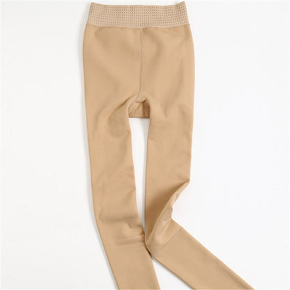 Winter Velvet Padded Dance Leggings