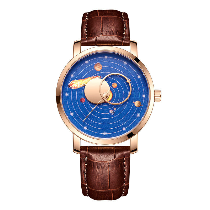 Classic Casual Quartz Leather Watch