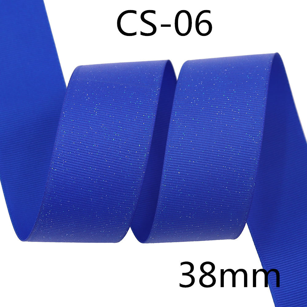 Glitter Silk Ribbon for Gift Wrapping