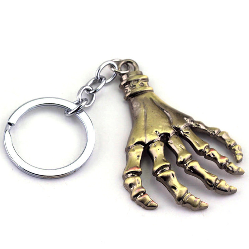 Skull Palm Creative Keychain Pendant Gift