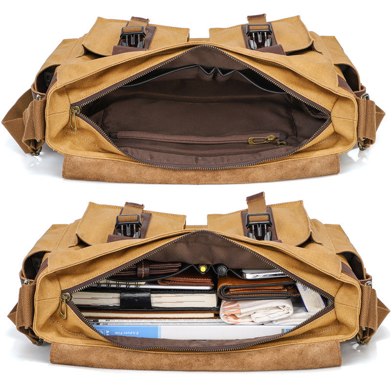 First Layer Cowhide Crossbody Bag