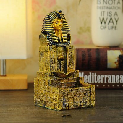 Ancient Egypt Backflow Incense Burner